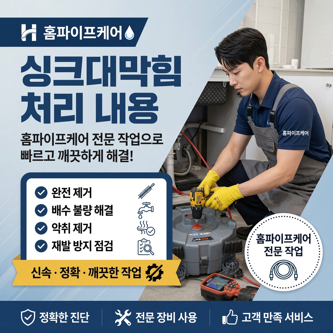 방동 하수구막힘 현장 사진